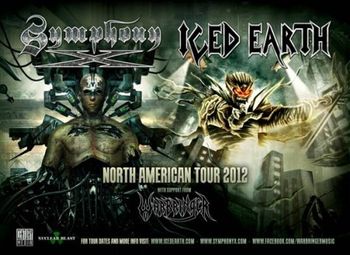 Iced Earth/Symphony X - N. American tour 2012
