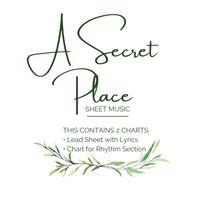 "A Secret Place" Sheet Music