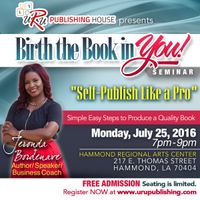 "Birth the Book In You" FREE Seminar