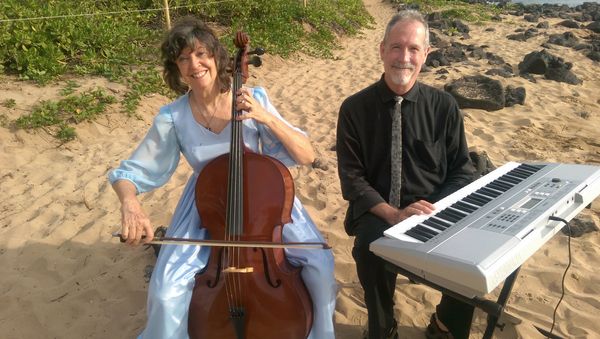 Ginny Morgan and Michael Elam play beautiful music together at weddings and other occasions.