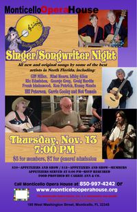 Southern Music Rising Songwriter's Night Open House