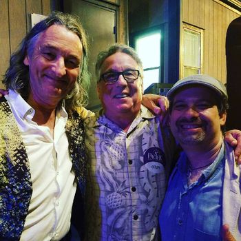 July: Orange County, CA, with Roger Hogdson of Supertramp, and Mike Lindauer.

