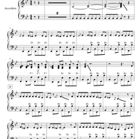 "Johnny B. Goode" (accordion EASY) by Sheet Music You