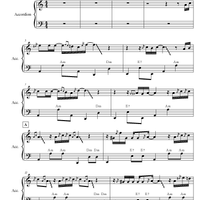 "Il est où le bonheur" (accordion EASY) by Sheet Music You