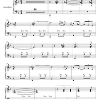 "Tombe La Neige" (accordion EASY) by Sheet Music You