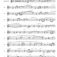 "Autumn Leaves" (clarinet PRO) by Sheet Music You