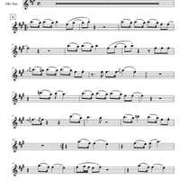"Fever" (alto sax PRO) by Sheet Music You
