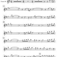 I have a dream (clarinet EASY) by Sheet Music You