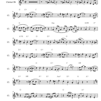 "Alexander's Ragtime Band" (clarinet PRO) by Sheet Music You