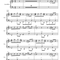 "Cha-Cha Des Iles" (accordion EASY) by Sheet Music You