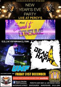 Dead Happy NYE party at Percy's Cafe Bar!