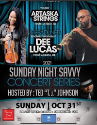 =Sunday Savy Concert Series Artaska Strings w/ Dee Lucas