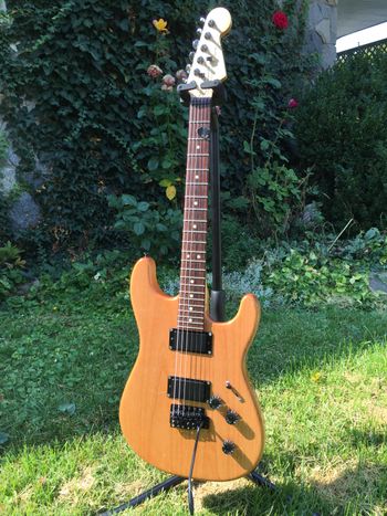 2011: My first custom build: a Gibson-scale Strat loaded with hybrid humbucking/single-coil pickups of my own design. It was eventually sold to a colleague.
