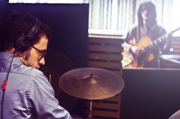 Space Trio in Studio
