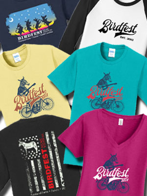 Birdfest Shirts