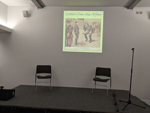 our stage at the Jewish Museum in London