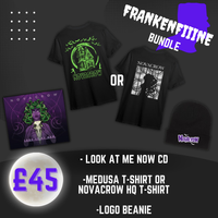 FRANKENFIIINE Bundle: Look At Me Now CD, T-shirt and Novacrow Beanie