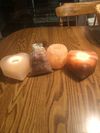 Salt Rock Lamps and Candle Holders