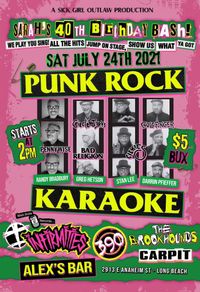 Punk Rock Karaoke at Alex's Bar