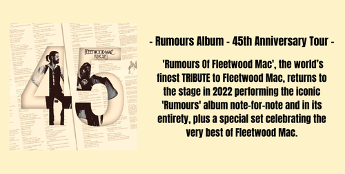 rumours album, fleetwood mac 2022, fleetwood mac concerts, fleetwood mac tickets