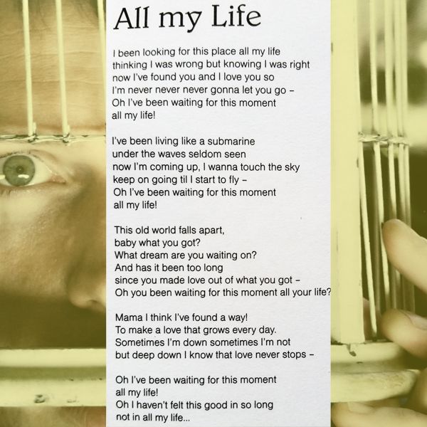 All My Life Lyrics
