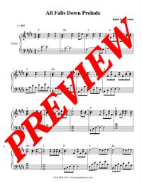Sheet Music All Falls Down Prelude 