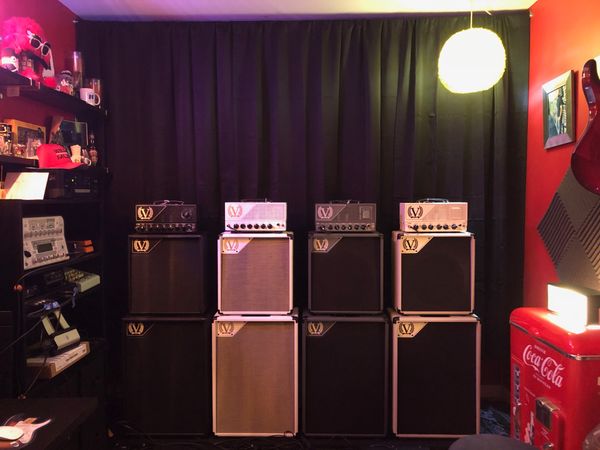 My amps of choice are Victory Amps from the UK. I am not a compensated endorser. I just love these amps. There will be a video coming soon...
