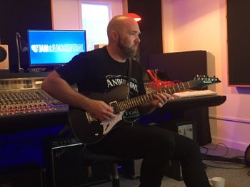 Recording during my Experience Day at Jamtrack Central in London April 11, 2017.
