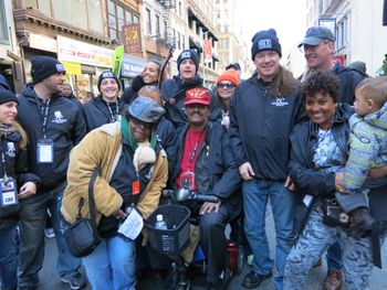 Veterans Day Parade in NYC w/ WWP 2013

