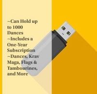 Thumb / Flash Drive ~ 30 Dance Favorites + MORE (+1 Year Subscription)
