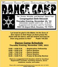 Messianic Dance Camp Houston, TX