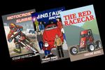 GET ALL THREE RED RACECAR Adventures !