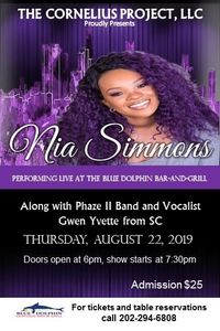 Nia Simmons Live at the Blue Dolphin