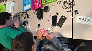 Using new technologies, crafts, Dj Mini workshops with kids and curious tinkerers to come up with custom-built new instruments and make music collaboratively.