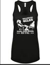 NEW DESIGN (piano fire) Racer Back Tank Top