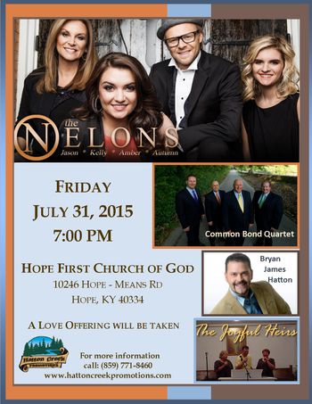 The Nelons / 2015-July
