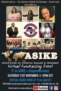 ASIKE 2020!  Empowering Women of African Descent (Virtual Event)