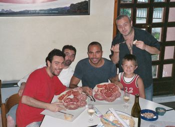 Pizza w/the Band (ca 2003)
