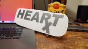 2020 Heart Pharmacy sticker, "The giant Silver decal"