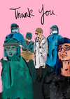 16" X 20" Thank you, Health Workers- Signed Limited Edition ART Print