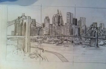 New York Intricate sketch. USING THIS
