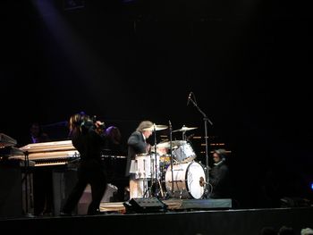 Performing with Charlie Adams & Yanni
