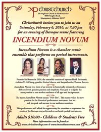 Christchurch presents Incendium Novum