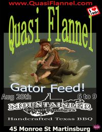 Quasi Flannel Gator feed