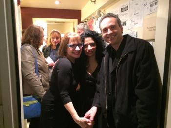 Backstage with Phil Passantino & the legendary Miss Patti Lupone after The Rose Tattoo, NYC, April 27, 2015
