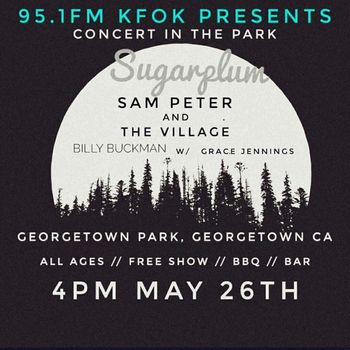Sugarplum Concert in the Park KFOK event May 2018

