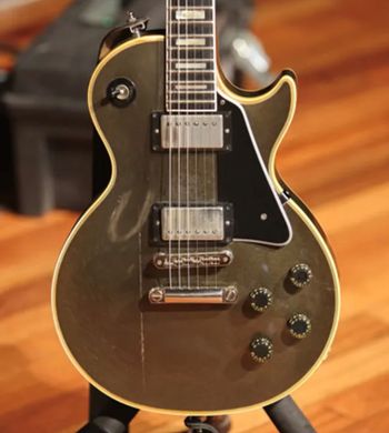 Metallic Green Gibson Les Paul Custom ‘85
