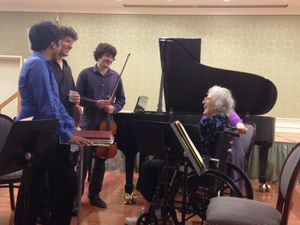 Concert at Fox hill retirement home