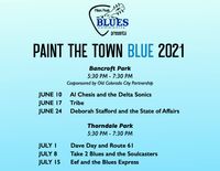 Paint the Town Blue w/Eef and the Blues Express