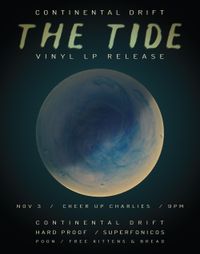 THE TIDE vinyl release w/ Hard Proof, Superfonicos